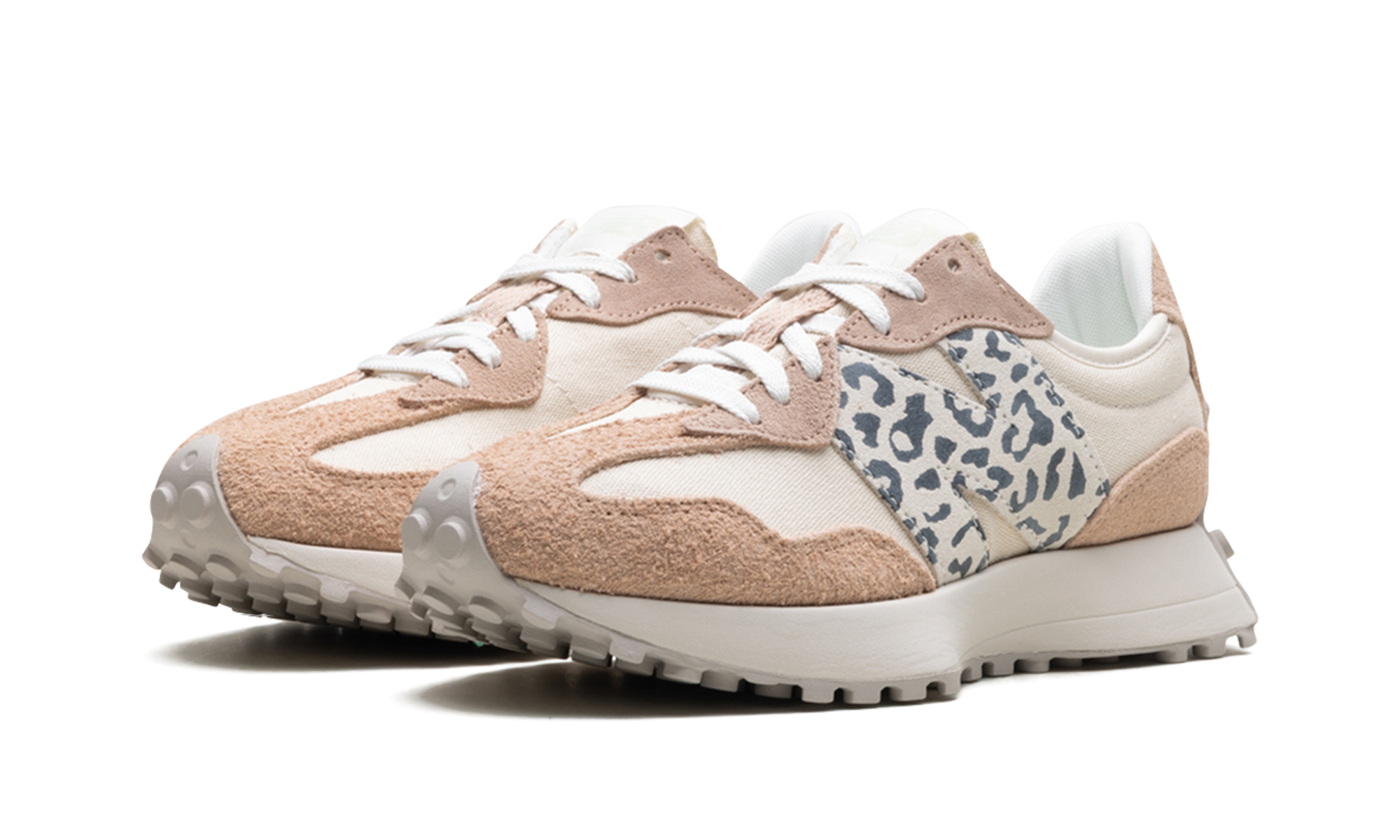327 WMNS "Flat Taupe Linen Leopard" WS327AQ